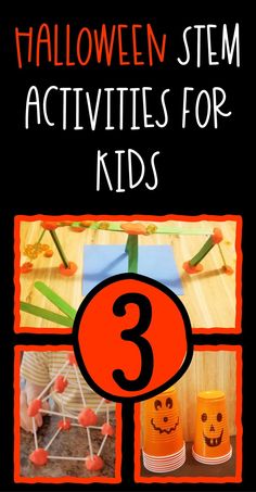 Kids are excited when Halloween rolls around. Embrace their excitement with these simple, engaging Halloween STEM challenges. Halloween Stem Activities For Kids, Halloween Stem Challenge, Halloween Experiments, Halloween Science Activities, Halloween Stem Activities, Fun Stem Activities, Halloween Stem