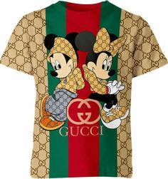 Gucci Tee, Mickey Mouse Minnie Mouse