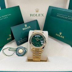 Gold Presidential, Rolex Wrist Watch, Golden Watch, Rolex Women, Gold Rolex, Dope Outfits For Guys, New Year 2023, New Photo Download, Macbook Wallpaper