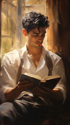 Portuguese Handsome Young Man Reading #Portuguese #Handsome #man #guy #avatar #wallpaper Avatar Wallpaper, Man Reading, Handsome Man, A Book, Avatar, Prince, Reading, White