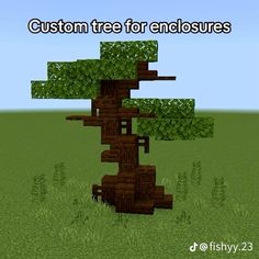 an image of a tree that is in minecraft