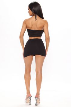 Available In Black And White. Mini Skirt Micro Mini High Waist Elastic Waistband Stretch 95% Cotton 5% Spandex Imported | Melanie Micro Mini Skirt in Black size Medium by Fashion Nova Stretch Mini Skirt With Built-in Shorts For Night Out, Club Skort In Mini Length, Mini Skort For Club, Stretch Solid Color Mini Skirt For Club, Elastane Mini Skirt Skort For Night Out, Elastane Mini Skort For Night Out, Night Out Mini Skort In Elastane, Stretch Mini Swim Skirt For Night Out, Stretch Club Skort In Solid Color