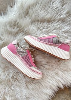 Dolce Vita Dolen Pink Multi, Shoes, Dolce Vita, Adeline, dallas boutique, dallas texas, texas boutique, women's boutique dallas, adeline boutique, dallas boutique, trendy boutique, affordable boutique Dress Gift, The Streets, Final Sale, Lace Up, Sneakers, Lace, Pink