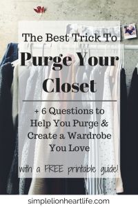 the best trick to purse your closet 6 questions to help you purchase and create a wardrobe you love with a free printable guide