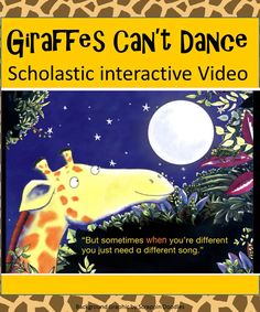 giraffes can't dance - scholastic interactive video