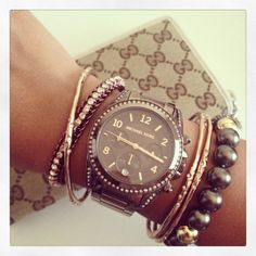 Michael Kors Brown Watch - $215 Brown Watch, Brown Watches, Michael Kors Outlet, Fashion Lookbook, Handbags Michael Kors, Arm Candy, Style Outfits, Christian Louboutin Shoes, Stylish Men