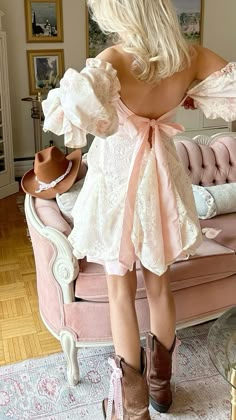 annadianaxxoo Coquette Western Outfits, Princess Aesthetic Outfits Casual, Cupid Cowgirl Party, Country Coquette Outfit, Western Coquette Aesthetic, Coquette Country Outfits, Country Coquette Aesthetic, Coquette Country Aesthetic, Coquette Cowgirl Outfit