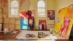 Sydney Apartment, Pop And Scott, Playful Painting, Brisbane River, Color Forecasting, Red Brick House, Victorian Cottage, Oil Pastel Drawings