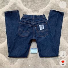 Levi’s Jeans Vintage Denim Deadstock High Waisted Petite White Tab 2 Horse White Patch Levi Strauss & Co. San Francisco Cal Blue Dark Wash Straight Leg Pants Xxxxs Xxxs Rare & Tiny Smaller Size! Smallest Tagged Size (Size 1)! These Are Deadstock - New With Tag Only Washed Once. I Personally Took Tag Off, Wash, Dried These To Make Up For Any Shrinkage To Get Most Accurate Measurements. Sorry, No Try-On Pictures. Cut These Into Perfect Shorts?! Size: Inside Tag Says 1. 20” Or A 21” Maybe 22” Waist Levi's Straight Leg Denim Blue Bottoms, Fitted Rigid Denim Dark Wash Bottoms, Fitted Dark Wash Rigid Denim Bottoms, Fitted Rigid Denim Blue Bottoms, Fitted Rigid Denim Bottoms With Tapered Leg, Blue Fitted Rigid Denim Bottoms, Fitted Blue Rigid Denim Bottoms, Fitted Dark Wash Jeans With Pockets, Fitted Blue Denim Bottoms