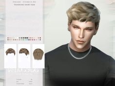 Male Hairstyle, Cc Packs, Baby Boy Hairstyles, Mod Hair, The Sims 4 Packs, Sims 4 Cc Makeup