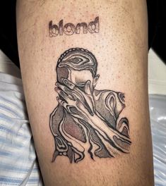 a man's leg with a tattoo on it and the word bmold