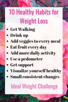 10 healthy habits for weight loss - Helping you to create a healthy lifestyle that supports weight loss #HealthyLiving #Healthylifestyle #Weightloss Slim Down Meal Plan, Korean Diet, Start Losing Weight, Diet Food, Lifestyle Tips, Lose Belly, Lose Belly Fat