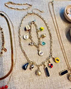 November newness is now in Clare V. shops 😁! Necklaces And Bracelets, A Letter, Mix And Match, Vintage Gold, Gift Shop