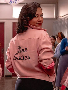 Grease Rise Of The Pink Ladies Jacket









Material: Cotton
Inner: Viscose Lining
Closure: Button Closure
Collar: Lapel Style Collar
Color: Pink Rise Of The Pink Ladies, Grease Pink Ladies Jacket, The Pink Ladies, Pink Ladies Jacket, Stockard Channing, Retro Inspired Outfits, The 50s Fashion, Lady Logo, Lady Jacket