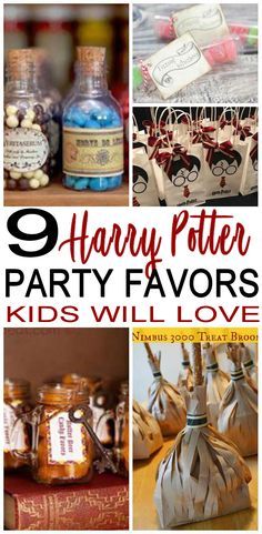 harry potter party favors for kids will love