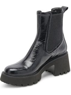 Women's Steve Madden Fella | Zappos.com Trendy Ankle-high Chelsea Boots With Stacked Heel, Trendy Chelsea Boots With Block Heel, Trendy Ankle Heeled Boots With Lug Sole, Trendy Heeled Boots With Lug Sole In Medium Width, Modern Chelsea Boots With Stacked Heel And Round Toe, Modern Fall Platform Chelsea Boots, Modern Platform Chelsea Boots For Fall, Trendy High Heel Chelsea Boots With Stacked Heel, Trendy Ankle Boots With Lug Sole