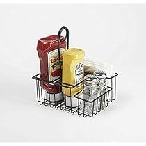 Condiment Caddy, Curtain Accessories, Metal Wire, Dining Rooms, Ketchup, Hot Water, Steak, Condiments, Table Top