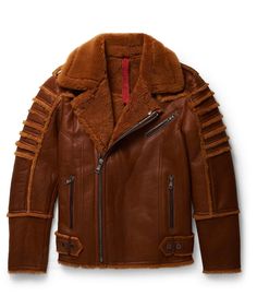 This beautiful jacket is made with real genuine sheep skin shearling. Premium Sheepskin Shearling Body. Cognac. Please send us your chest and waist measurements before ordering.  All of our products are ready to ship from New Jersey. Made in Turkey. Please feel free to contact and ask any questions about sizes or any ideas. Sheepskin Biker Jacket With Faux Fur Trim, Sheepskin Biker Jacket With Faux Fur Lining, Luxury Sheepskin Leather Jacket With Long Sleeves, Luxury Long Sleeve Sheepskin Leather Jacket, Fitted Brown Shearling Leather Jacket, Luxury Brown Biker Jacket For Winter, Luxury Brown Winter Biker Jacket, Luxury Sheepskin Biker Jacket With Faux Fur Lining, Luxury Sheepskin Leather Jacket With Faux Fur Lining