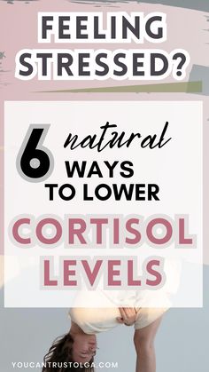 6 Natural Ways to Reduce Cortisol Levels (tips for women) - lowering cortisol levels can become life-changing. If you experience high stress and anxiety, sleeping difficulties, mood swings for no reason, or sugar cravings that can mean that you have high cortisol and your adrenal health is compromised. Balancing your hormones is the solution - learn how to do it naturally. health and wellness | hormone health | cortisol imbalance | self care and wellness ideas Cortisol Imbalance, Reducing Cortisol, Cortisol Reduction, Reduce Cortisol Levels, How To Lower Cortisol, Reduce Cortisol, Lower Cortisol, Lower Cortisol Levels