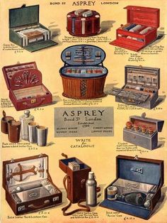 size: 12x9in Giclee Print: Asprey, Luggage Asprey Gifts, UK, 1925 : Artists