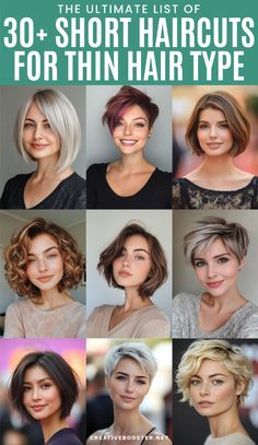 Click for More ➡️ | Save for Later ❤️  Check out the most stylish short hairstyles for thin hair! From edgy pixie cuts to chic bobs with trendy highlights, discover the perfect style to add volume and flair to your fine hair. These looks are ideal for anyone in search of a fresh, modern update. Don't miss these transformative haircuts!  #ShortHairstyles #ThinHair #HairTrends2024 #PixieCut #BobHaircut #HairInspiration #LayeredHair #HairColorTrends #LowMaintenanceHair #ChicHaircuts Hairstyles For Bigger Women, Short Hairstyle For Thinner Hair, Haircuts For Thinning Hair, Short Hairstyle Women Black, Short Hairstyle Women Fine Hair, Short Hairstyle Women Black Woman, Trendy Highlights, Hair Stules, Fine Hair Styles For Women