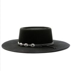 Black Shyanne Cancho Round Belt Felt Hat Size Large Purchased From Boot Barn During Cowboy Christmas Never Worn Without Tag No Box Or Tags Black Western Felt Hat For Winter, Black Hat Band For Country Events In Winter, Black Hat Bands For Rodeo In Fall, Black Hat Bands For Fall Rodeo, Black Winter Rodeo Hat, Black Fedora For Winter Rodeo, Blue Aviator Sunglasses, Felt Fashion, Boot Barn