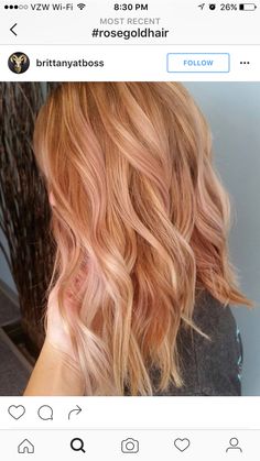 Light Strawberry Blonde, Trendy We Fryzurach, Strawberry Blonde Highlights, Strawberry Blonde Hair Color