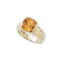 Nancy B Color Checkerboard Citrine - 14K Yellow Gold Ring 14K Yellow Gold 9mm Cushion Checkerboard Citrine Ring Ring Size: 7.00 Jewelry Type: Gemstone Ring, Citrine Ring Metal: 14K Yellow Gold Made in the USA with a Lifetime Guarantee Nancy B Color Checkerboard Citrine Ring Citrine Ring, Ring Metal, Yellow Gold Ring, Ring Ring, Ring Size 7, Yellow Gold Rings, Metal Rings, Gemstone Ring, Citrine