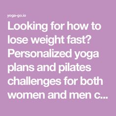 Looking for how to lose weight fast? Personalized yoga plans and pilates challenges for both women and men customized to your age and specific goals! Thigh Toning Exercises, Chair Pose Yoga, Pilates Challenge, Yoga For Seniors, Sleeping Bed, Chair Yoga, Easy Yoga Workouts, Back Pain Exercises, Bodyweight Workout Beginner