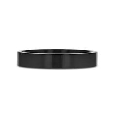 a black wedding ring on a white background