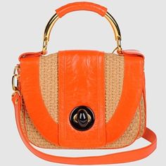 Auth Rada Leather Woven Straw Top Handle Shoulder Bag. Boho Style. Vibrant Orange Glazed Leather. Top-Quality Woven Beige Straw, Metal Handle, Resin Lock. Removable Shoulder Strap. Comes With: Care Card. Measurements Appr. 10x7.75x4". Handle Appr. 10.5. Strap 37" (Removable). Condition: New Perfect For Vacations! Wear With A Straw Hat, Long Sundress Or Coverup And Tongs Or Espadrilles For Care Free Look. No Trades. Burberry Fragrance, Card Measurements, Embroidered Shoulder Bag, Long Sundress, Vintage Shoulder Bag, Coach Tote, Michael Kors Shoulder Bag, Coach Shoulder Bag, Leather Weaving