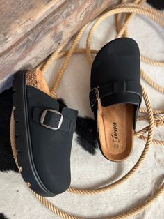 On Top Of The World Clogs | gussieduponline Black Platform Clogs, Fall Clogs Outfit, Fall Clogs, Platform Slip Ons, Clogs Platform, Clogs Outfit, Women's Slip Ons, Black Clogs, On Top Of The World