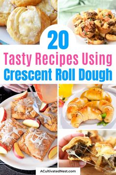 20 tasty recipes using crescent roll dough