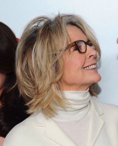 Diane Keaton, Wearing Glasses, Medium Length Hair Cuts, Hair Today