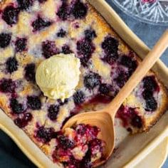 the ploner woman's blackberry cobbler recipe is easy to make and delicious