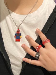 Spiderman Jewelry, Spiderman Style, Spiderman Things, Spiderman Girl, Lego Spiderman, Spiderman Gifts, Spiderman Theme, Spaider Man, Soft Pink Theme