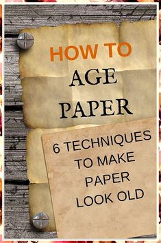 Discover the world of paper art with these 10 creative ideas that will ignite your imagination and elevate your next craft project. From intricate paper sculptures to stunning origami designs, this collection showcases innovative techniques and inspiring concepts that cater to all skill levels. Whether you're a seasoned crafter or just starting out, these paper art projects will spark your creativity and transform simple sheets of paper into breathtaking masterpieces. Scrapbook Vintage, Old Book Crafts, Paper Scrapbook, How To Age Paper, Decor Shabby Chic, Piece Of Paper, Vintage Junk, Vintage Junk Journal