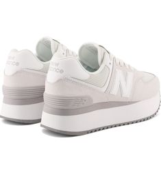 New Balance 574+ Platform Sneaker (Women) | Nordstrom New Balance Chunky Sneakers With Translucent Outsole For Streetwear, New Balance Sneakers With White Sole And Translucent Outsole, New Balance Low-top Chunky Sneakers With Waffle Outsoles, New Balance Chunky Sneakers For Sports, New Balance Chunky Sneakers With Rubber Waffle Outsoles, New Balance Chunky Lace-up Sneakers With Boost Midsole, New Balance Chunky Lace-up Sneakers With Cushioned Midsole, New Balance Platform Sneakers For Sports With Branded Insole, New Balance High-top Chunky Sneakers With Boost Midsole