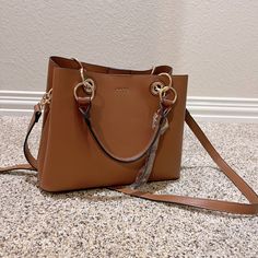 Aldo Purse Handbag. Brand New. Brown With Gold Metal. Handbag, Shoulder Purse, Side Bag, Crossbody Aldo Purses, Aldo Bags, Side Bag, Brown Handbag, Side Bags, Shoulder Purse, Brown Gold, Purses And Handbags, Gold Metal