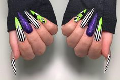 Gothic Nails, Dope Nail Designs, Black Nail Designs