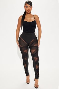 Available In Black. Legging High Rise Elastic Waist Mesh Cut Out Stretch 29" Inseam Self: 80% Polyester 20% Spandex Contrast: 95% Polyester 5% Spandex Imported | Heartbreaker Moves Mesh Cut Out Legging in Black size Small by Fashion Nova Mesh Leggings Outfit, Cut Out Leggings, Mesh Leggings, Matching Dresses, Outfits With Leggings, Black Leggings, Fashion Inspiration, Fashion Nova, Short Hair