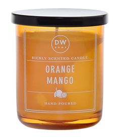 FRAGRANCE PROFILE Sweet, juicy mandarin combined with notes of sweet mango and passion fruit gently salted with ozone and amber. DETAILS Mini Burn Time: Approx. 12 hours | Dimensions: 2.75" x 3.15" | Fill Weight: 3.8oz (108g) | Weight: 1.0 lbs Passion Fruit, Amber, Mango, Fragrance, Fruit, Orange