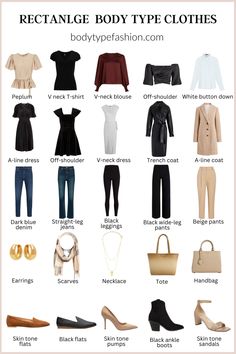 How To Change Your Style Fashion, Outfit Ideas For Rectangle Body Shape Summer, Rectangle Outfits Body Types, Rectangle Body Shape Dresses, Rectangle Body Shape Outfits Summer, Rectangle Body Shape Outfits What To Wear, H Body Shape Outfits, How To Dress For Your Body Type Rectangle, Outfit Ideas For Rectangle Body Shape