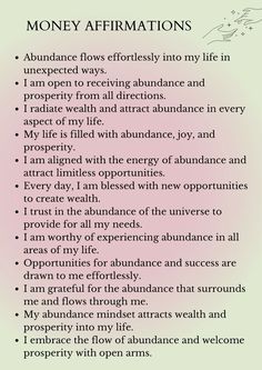 wealth affirmations money Generational Wealth Affirmations, Money Prayer Law Of Attraction, Rich Parents Affirmations, Affirmations For Money Wealth, Parents Affirmations, Affirmation For Money, Vacay Hair, Rich Parents, Affirmations For Money