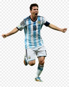 a soccer player with his mouth wide open and one foot in the air, celebrating