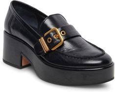 Dolce Vita Yonder | Zappos.com Chic Loafers With Buckle Closure For Work, Buckle Closure Loafers For Work With Almond Toe, Workwear Loafers With Buckle Closure And Almond Toe, Chic Slip-on Loafers With Buckle Closure, Fall Leather Platform Loafers With Buckle, Fall Leather Platform Loafers With Buckle Closure, Chic Business Loafers With Buckle Closure, Chic Office Loafers With Buckle Closure, Chic Loafers With Metal Pin Buckle