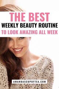 weekly beauty routine Weekly Beauty Routine Checklist, Life Reboot, Weekly Beauty Routine, Flawless Makeup Tutorial, Mixed Beauty, Beauty Routine Checklist, Beauty Mistakes, Feminine Face