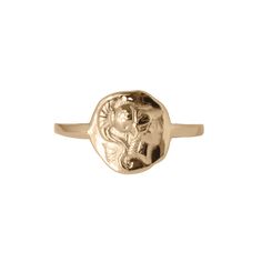 Athena Molten Ring |  Rings - Common Era Jewelry Athena Medusa, Medusa Jewelry, Common Era, Molten Gold, Golden Snake, Gold Ring Designs, Goddess Of Love, Statement Ring Silver, Ethical Jewelry