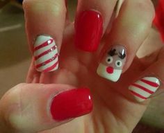 40+ Easy Christmas Nail Designs for a Holly Jolly Time - HubPages Easy Christmas Designs, Christmas Designs For Nails, Designs For Nails