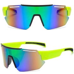 Epic lifestyle sunnies for summer or snow! 90’s style sunglasses in neon are definitely making a comeback. Great for yourself or grab them for a friend as a gift. Trendy Green Sunglasses For Outdoor, Trendy Green Outdoor Sunglasses, Rave Style Plastic Sunglasses With Uv Protection, Party Green Sunglasses With Uv Protection, Retro Shield Sunglasses With Uv Protection For Outdoor, Yellow Shield Sunglasses With Gradient Lenses For Summer, Summer Yellow Shield Sunglasses With Gradient Lenses, Green Fun Sunglasses With Uv Protection, Fun Green Sunglasses With Gradient Lenses